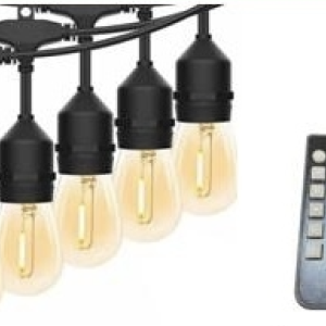 Guirnalda LED Dimeable 14.6mts Outdoor S14 C/Control Glowing