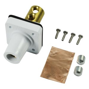 Conector Marinco CL40FRB-B Blanco Hembra 400A / 600V 2/0 - 4/0 AWG Camlock