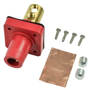 Conector Marinco CL40FRB-C CL16 Panel 400A / 600V 2/0 - 4/0 AWG Hembra - Rojo