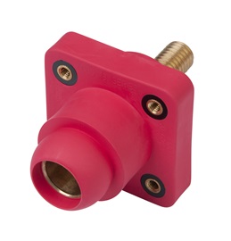 Conector Camlock Marinco CLS1840FRSB-C 400A / 600V ROJO HEMBRA