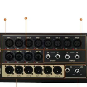 Mixer Digital PRODB DB16 Rackeable