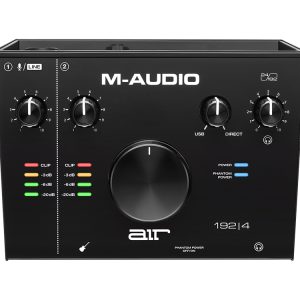 M-Audio AIR 192|4 Interfaz de audio USB 24/192 de 2 entradas/2 salidas