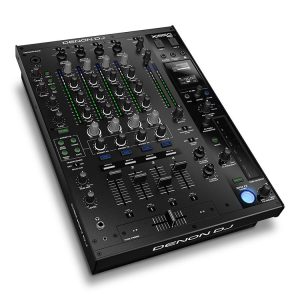 Denon DJ X1850 PRIME Mezclador digital de 4 canales con entradas multiasignables y Pro DJ FX