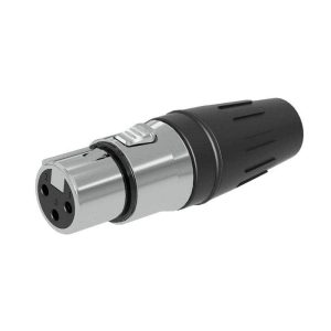 CONECTOR SEETRONIC SCHF3 XLR METALICO VOLANTE HEMBRA