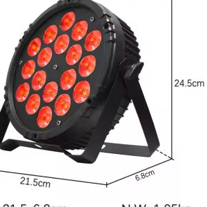 Foco Par Led 18x12 Led Ring RGBW 4in1 Glowing